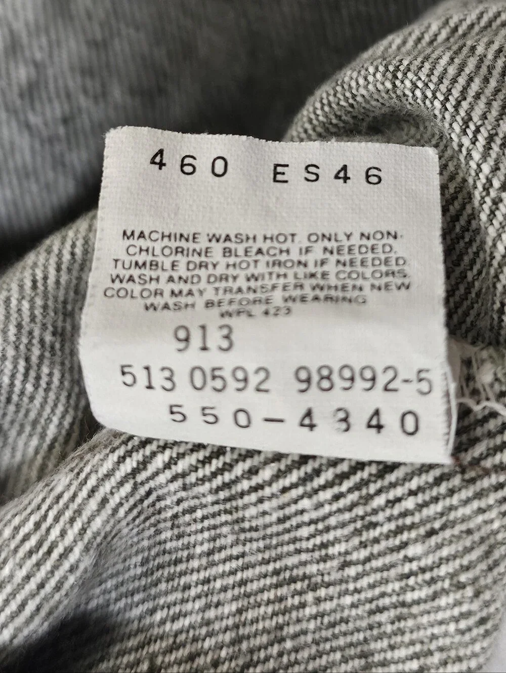 Vintage Levi's 90s Made In USA 550 Green Acid Wash Tapered Slim Jeans Size 31x34